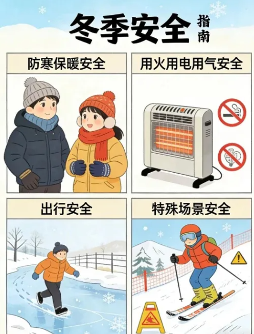 冬季安全核心注意事项